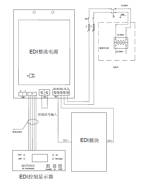 EDI电源接线图